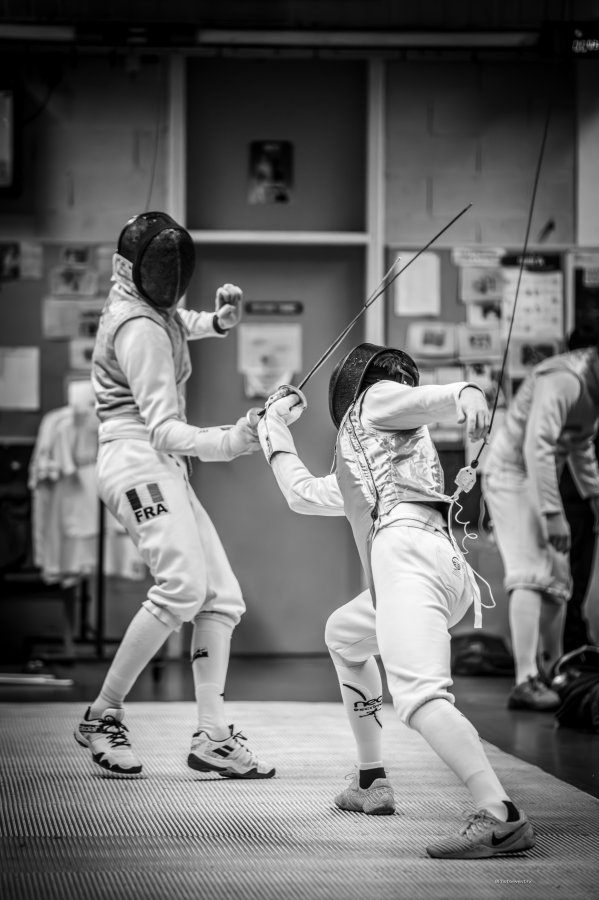 Compétition d'escrime