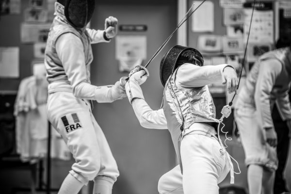 Compétition d'escrime